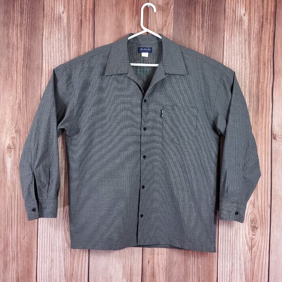 Vintage Blue Collar BC Ethic Mens XL Button Up Long Sleeve Shirt Made in USA - Picture 2 of 12